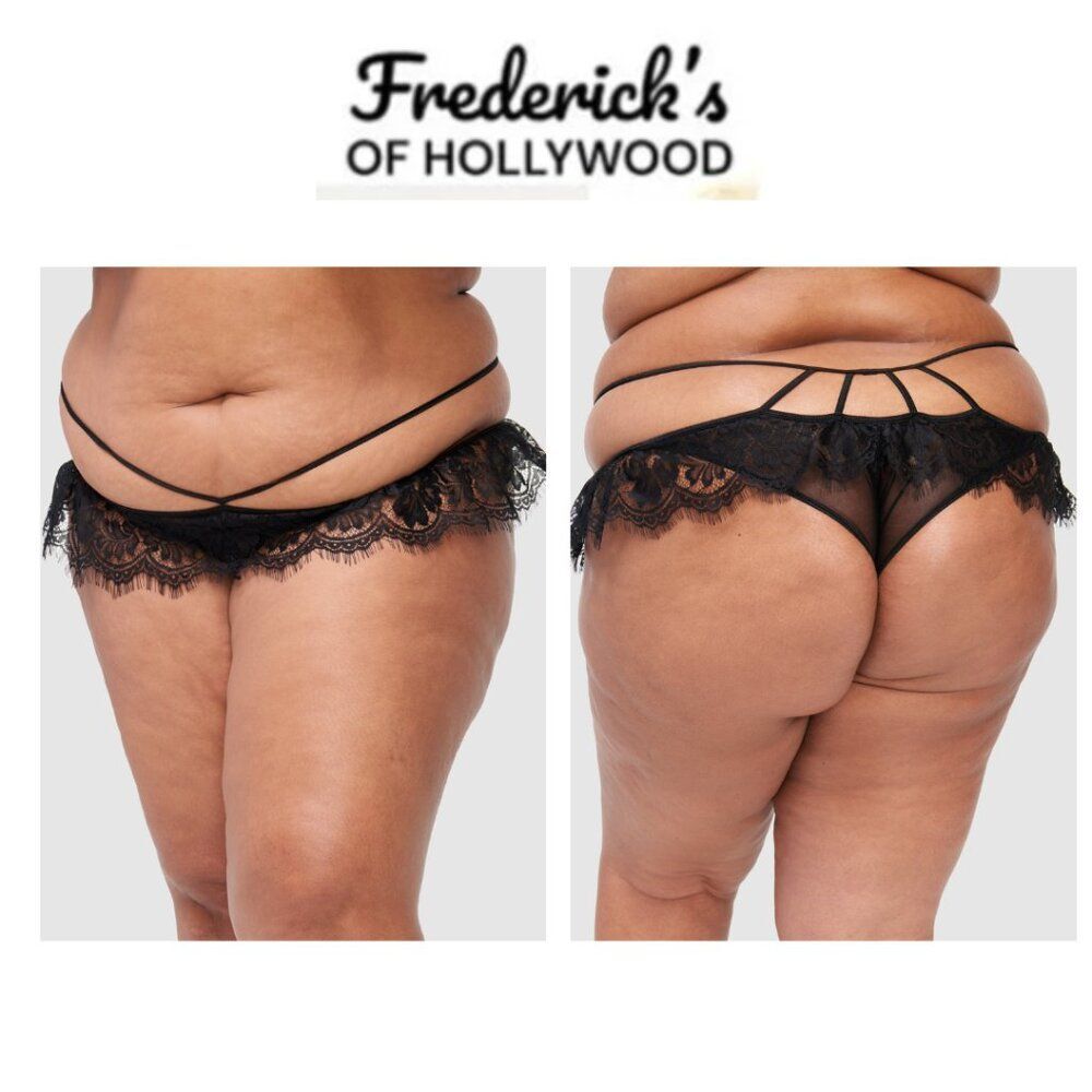 NWT Frederick’s of Hollywood  Jade Crotchless Hipster (Size XXXL)